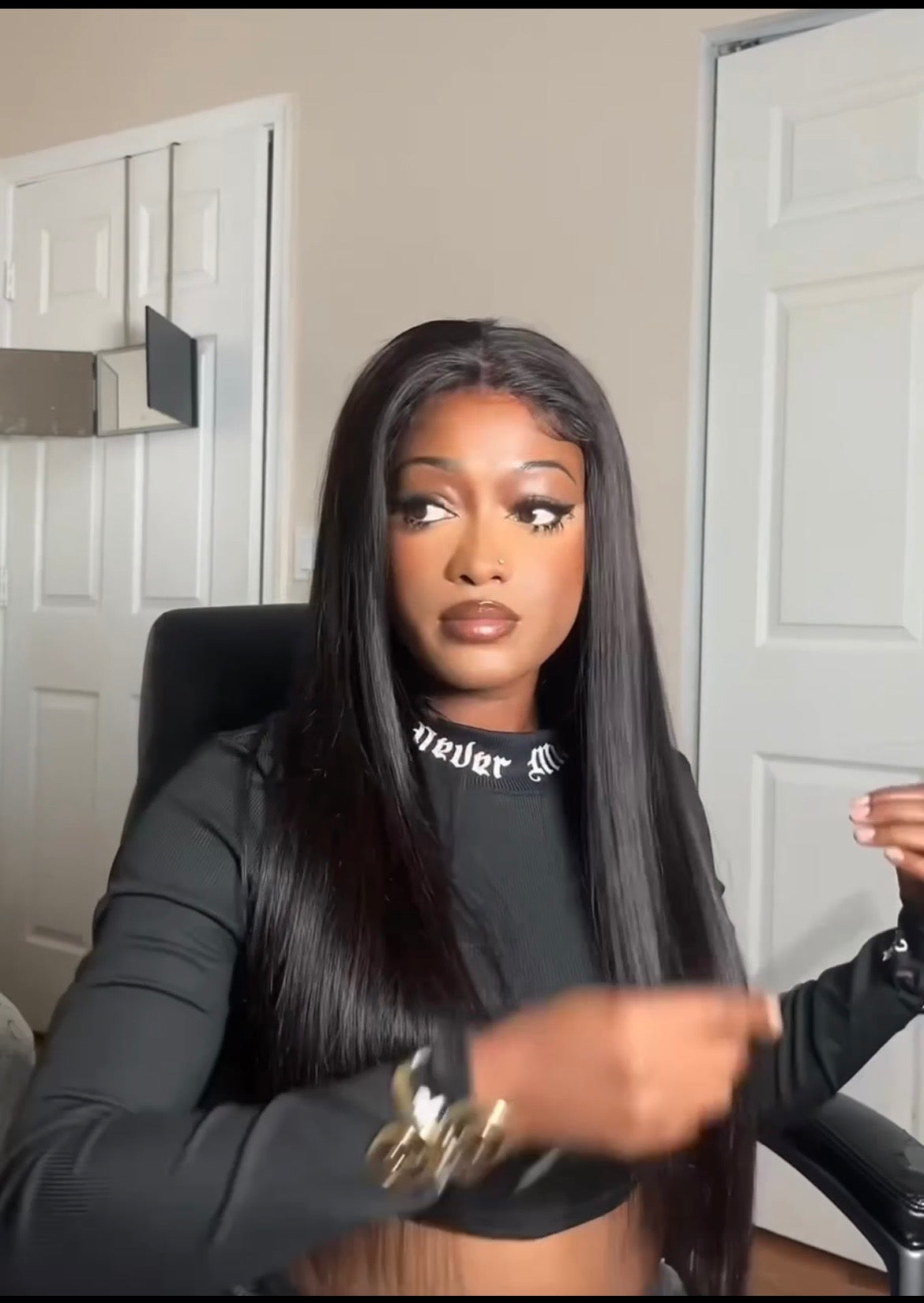 13x4 Black | Straight |